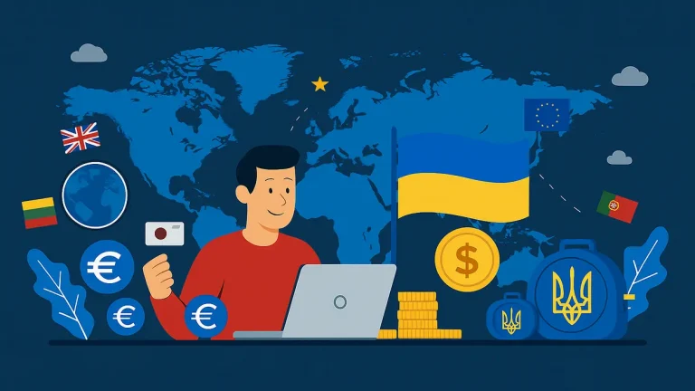 Как украинскому фрилансеру получить оплату из-за границы в 2025 году? Как выгоднее принимать оплаты от иностранных клиентов?