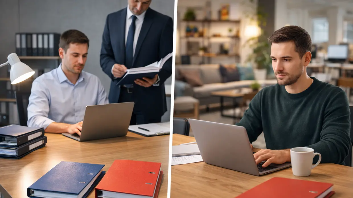 Civil contract vs Employment contract