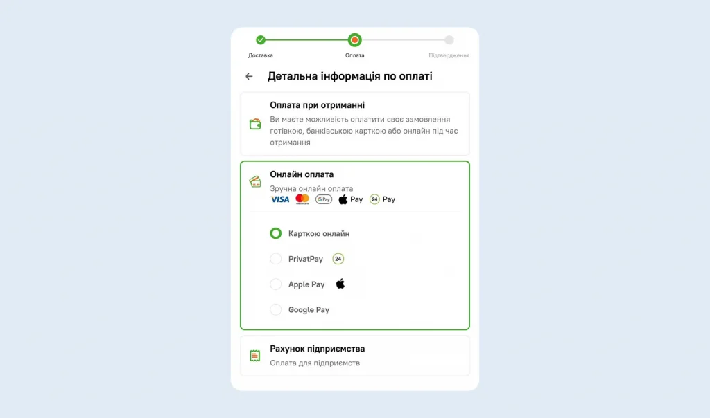 opcje płatności online na stronie sklepu internetowego