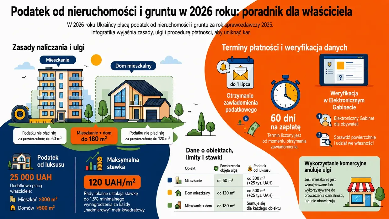 Podatek od nieruchomości i podatek gruntowy - przypomnienie