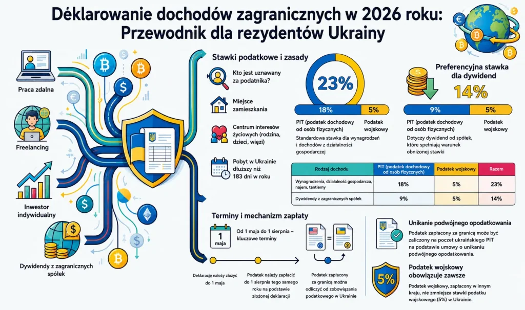 jak zadeklarować dochód z zagranicy